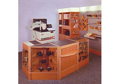 Compact Gretag minilab in photo store